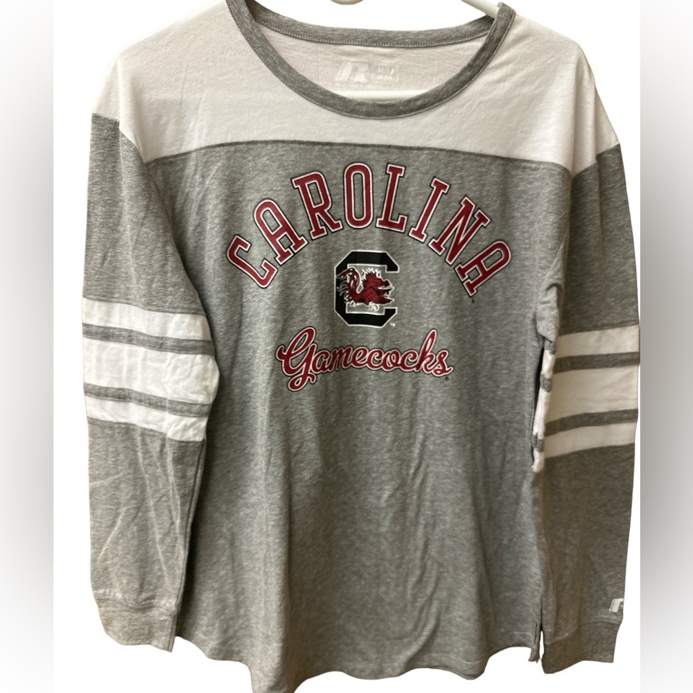 South Carolina Gamecocks Women’s Long Sleeve T Shirt by Russell NWOT! Sz 8-10(M)